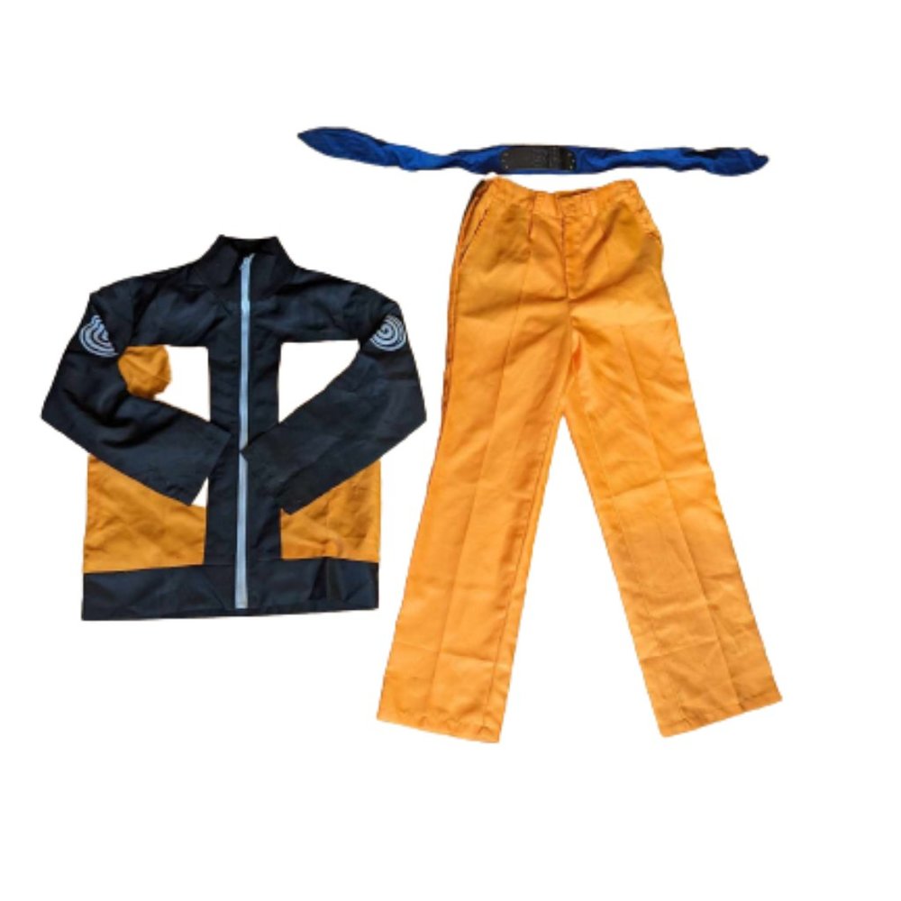 Naruto Halloween Costume  Fits Boys  size 16-18  XL XXL